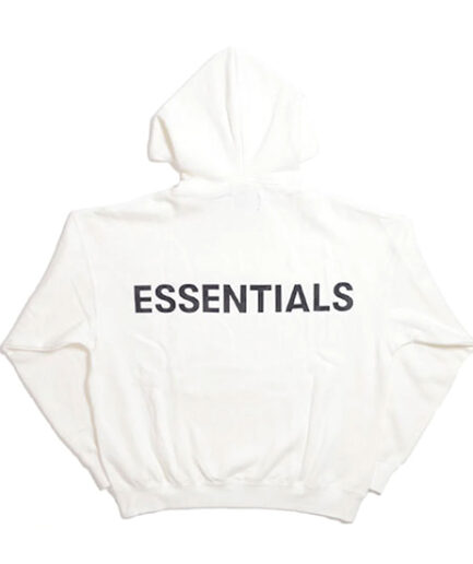 Essentials 3M Logo Pullover Grey Hoodie