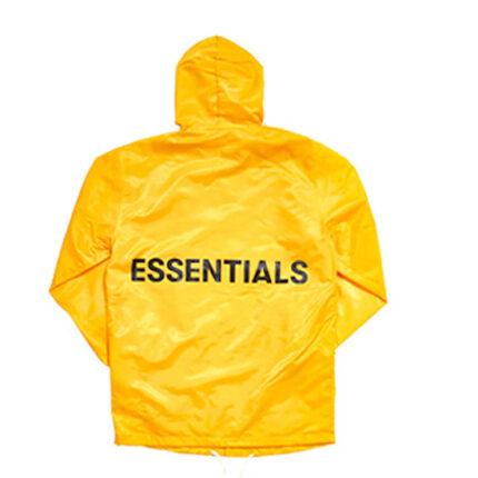 Essentials Graphic Hooded Coach Yellow Jacket