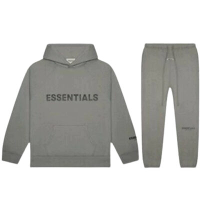 Fear OF God Essentials Gray Tracksuit