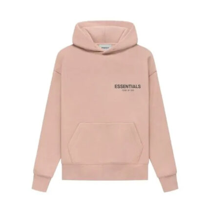 Fear of God Essentials Pullover Pink Hoodie