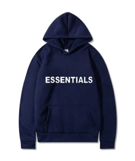 Blue Essentials Hoodie