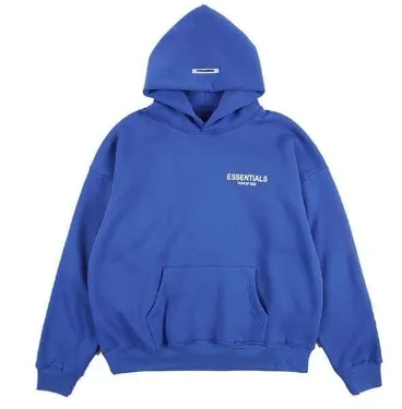 Blue essentials hoodie